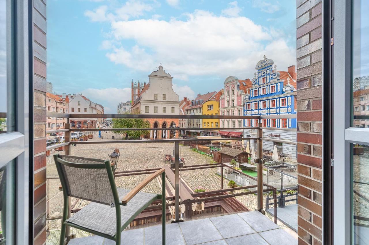 Apartament Milion Rynek Sienny Stare Miasto Bulwary Apartamenty No 1 シュチェチン エクステリア 写真